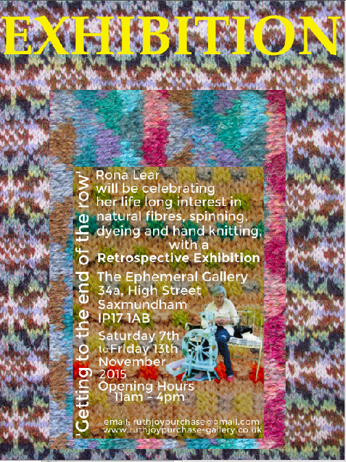 Rona Lear's Exhibition Poster